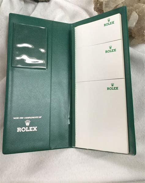 Rolex Masterstroke Leather Notebook — Chrono Collectible